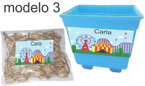 Kit Vaso e Semente-circo