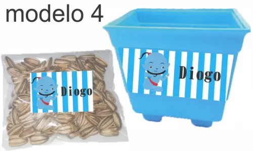 Kit Vaso e Semente-genio