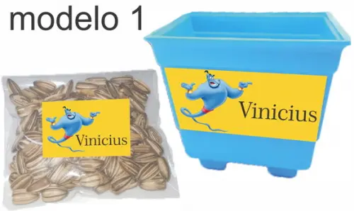 Kit Vaso e Semente-genio