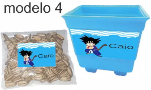 Kit Vaso e Semente-goku
