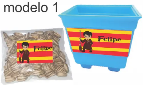 Kit Vaso e Semente-harry Potter-modelo 1