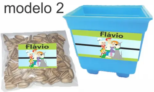 Kit Vaso e Semente-jetsons