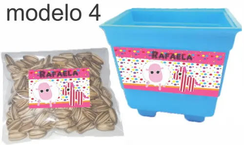 Kit Vaso e Semente-lalaloopsy