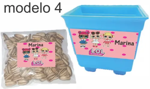 Kit Vaso e Semente-lol