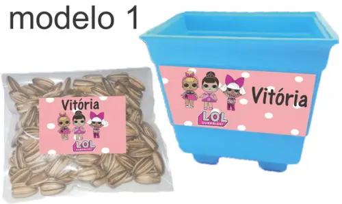 Kit Vaso e Semente-lol