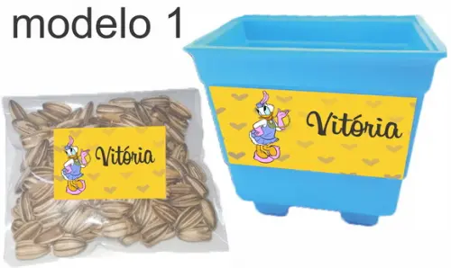 Kit Vaso e Semente-margarida