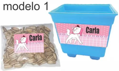 Kit Vaso e Semente-marie