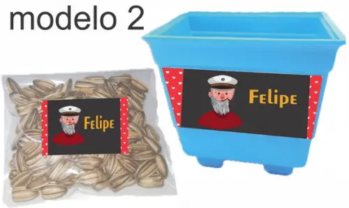 Kit Vaso e Semente-marinheiro