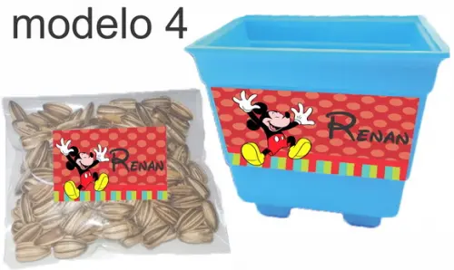 Kit Vaso e Semente-mickey