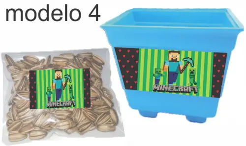 Kit Vaso e Semente-minecraft