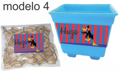 Kit Vaso e Semente-patolino