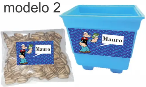 Kit Vaso e Semente-popai