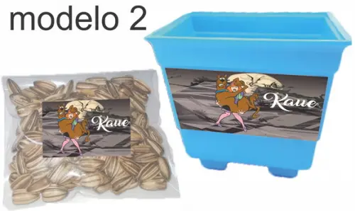 Kit Vaso e Semente-scooby Doo