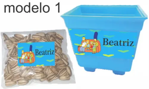 Kit Vaso e Semente-simpson