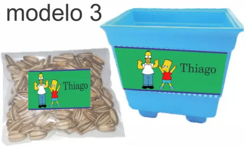 Kit Vaso e Semente-simpson