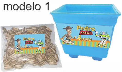 Kit Vaso e Semente-toy Story