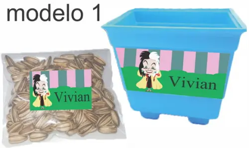 Kit Vaso e Semente-vilões