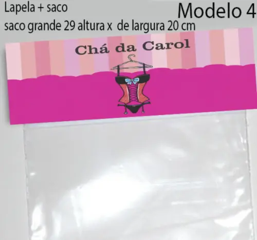 Lapela e Saco Grande- Chá de Lingerie#1