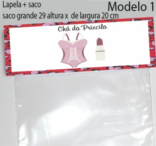 Lapela e Saco Grande- Chá de Lingerie#2