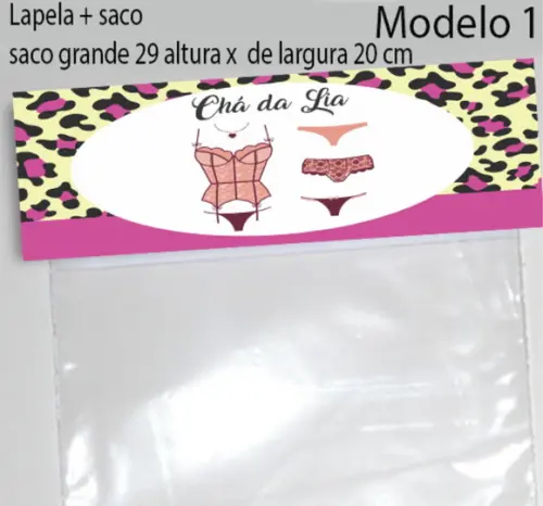Lapela e Saco Grande- Chá de Lingerie#1