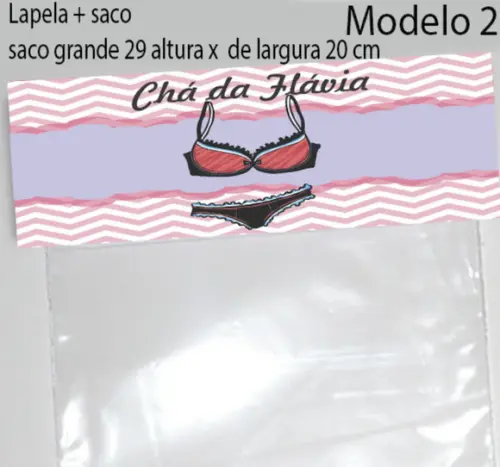 Lapela e Saco Grande- Chá de Lingerie#2