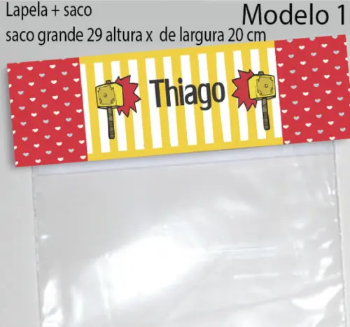Lapela e Saco Grande- Thor