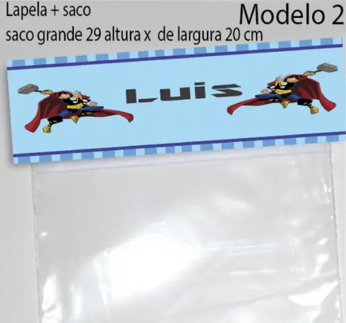 Lapela e Saco Grande- Thor