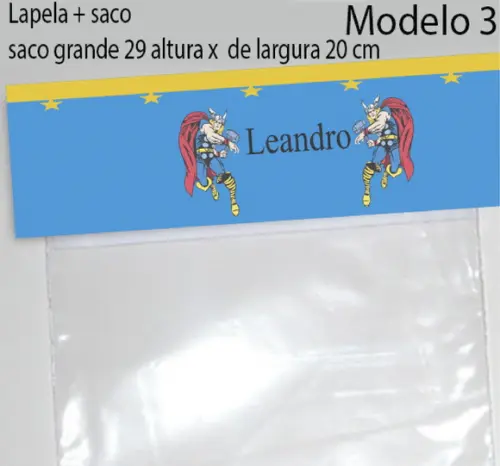 Lapela e Saco Grande- Thor