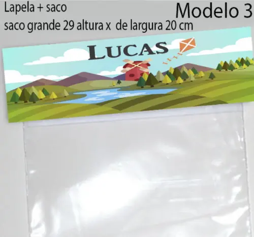 Lapela e Saco Grande- Pipa e Catavento