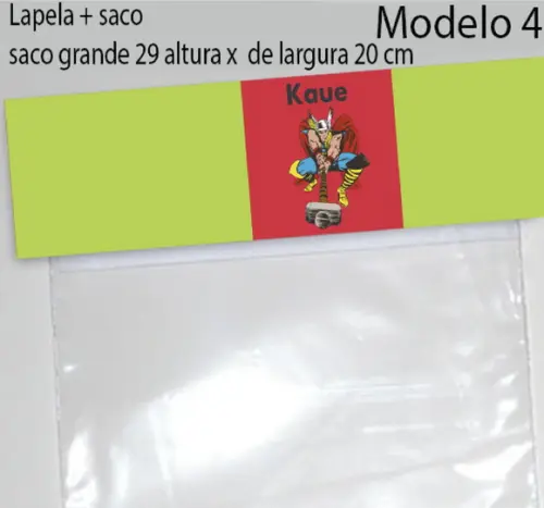 Lapela e Saco Grande- Thor