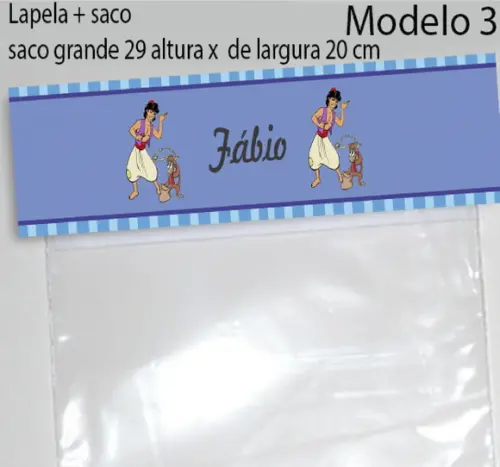 Lapela e Saco Grande-aladim