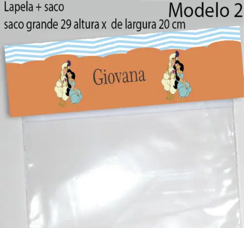 Lapela e Saco Grande-aladim