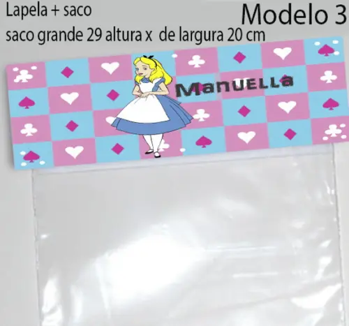 Lapela e Saco Grande-alice