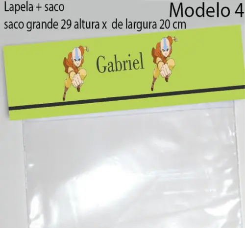 Lapela e Saco Grande-avatar Aang