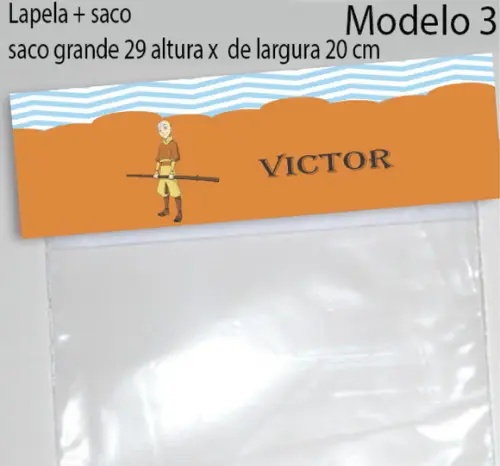 Lapela e Saco Grande-avatar Aang