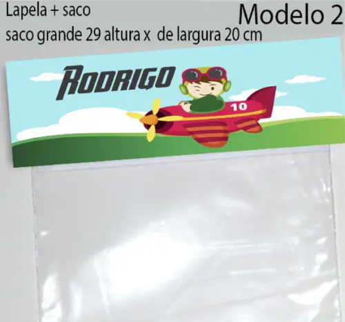 Lapela e Saco Grande-aviador