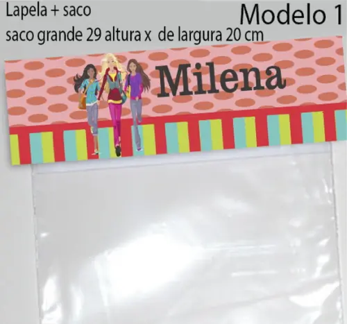 Lapela e Saco Grande-barbie