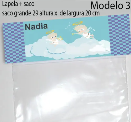 Lapela e Saco Grande-batizado