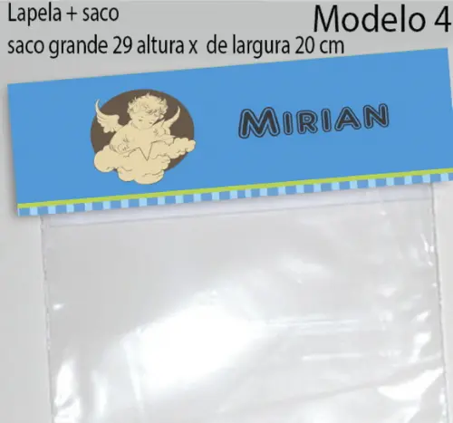 Lapela e Saco Grande-batizado