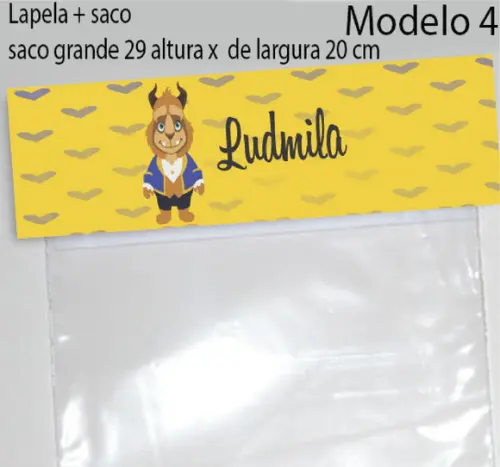 Lapela e Saco Grande-bela e a Fera