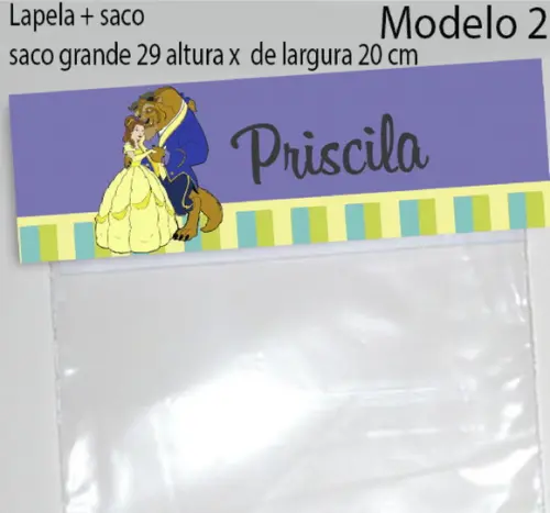 Lapela e Saco Grande-bela e a Fera