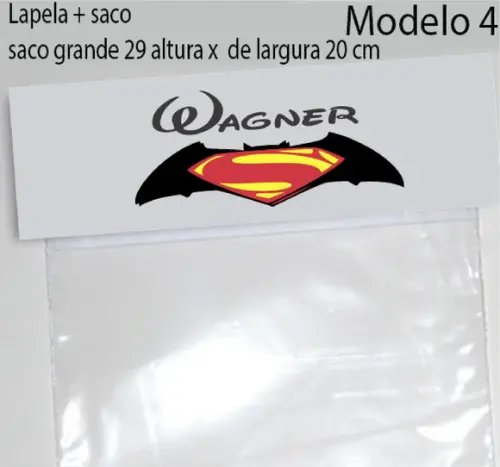Lapela e Saco Grande-batman
