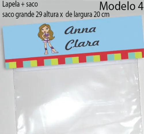 Lapela e Saco Grande-bratz