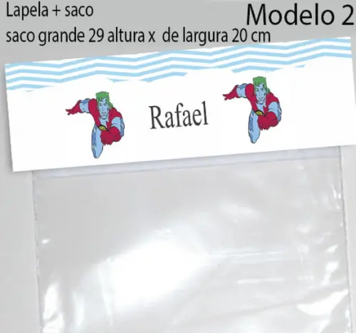 Lapela e Saco Grande-capitão Planeta
