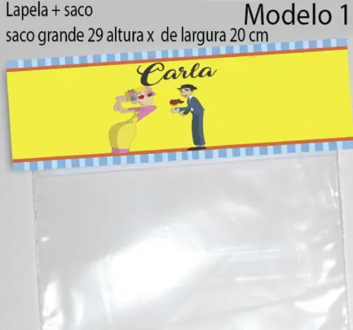 Lapela e Saco Grande-chaves