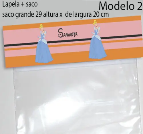Lapela e Saco Grande-cinderela