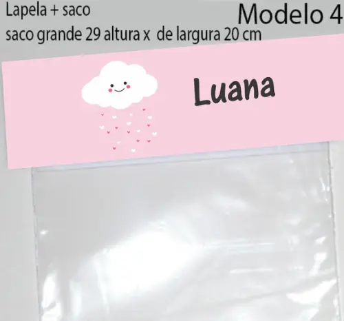 Lapela e Saco Grande-chuva de Amor