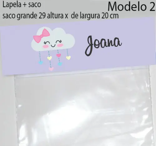Lapela e Saco Grande-chuva de Amor