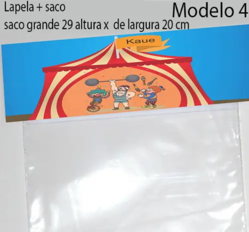 Lapela e Saco Grande-circo