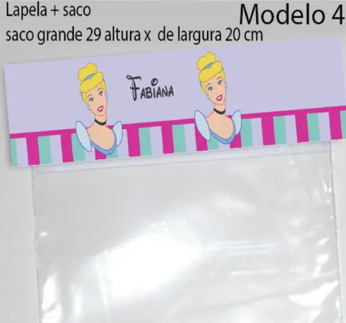 Lapela e Saco Grande-cinderela